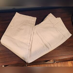 The loft outlet womens original crop pants 6 light purple